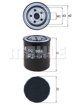 WILMINK GROUP Масляный фильтр WG1217251